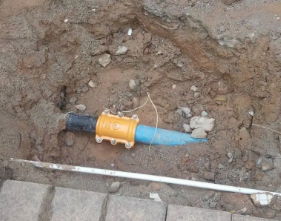 滨海水管漏水检测的情况